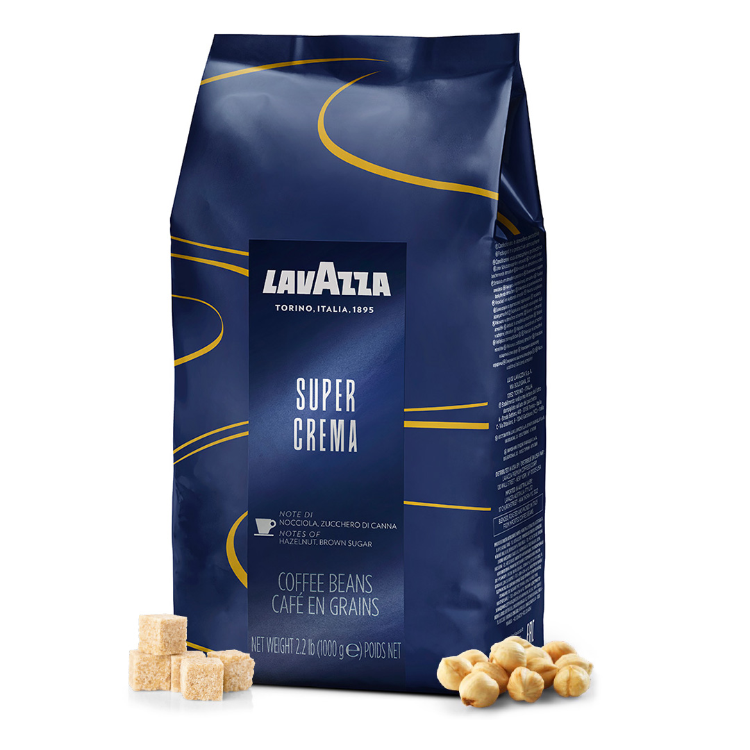 302693 Lavazza_Super_Crema_Classico_BEANS_1000g+flavour